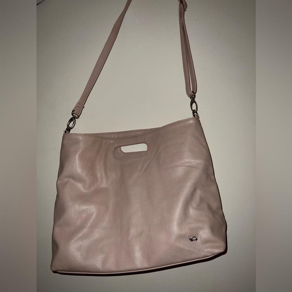 New Italian Carpisa woven look Crossbody shoulder handbag